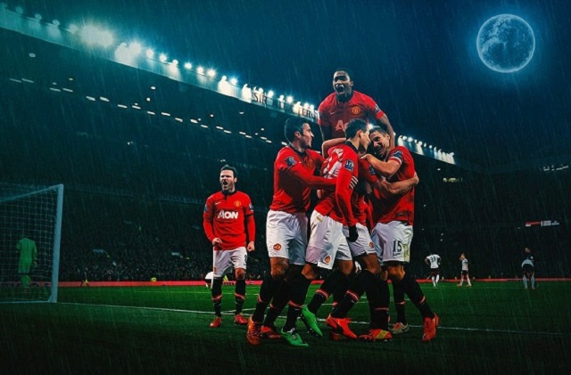 Download hình nền Hình nền CLB Manchester United Full HD không che mới nhất 2015 VFOVN